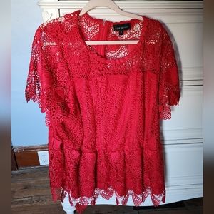 Lane Bryant Lace Blouse, Size 26